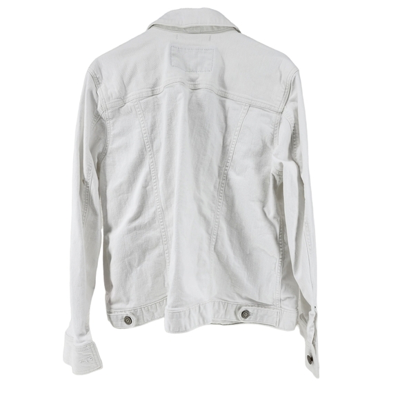 Eddie Bauer Women's White Elysian Denim Jacket - 2XLT - Picture 5 of 7